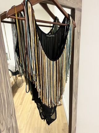 Body Bershka Flecos Multicolor