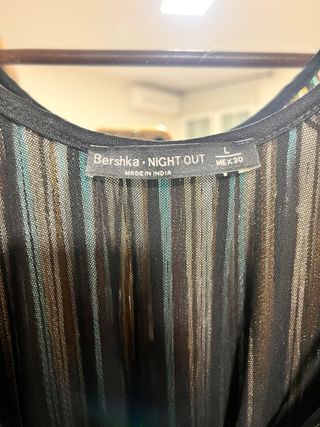 Body Bershka Flecos Multicolor