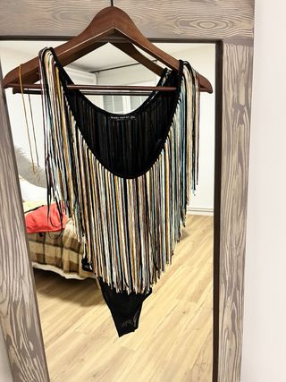 Body Bershka Flecos Multicolor