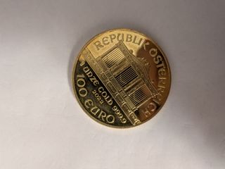 Moneda Wiener Philharmoniker 100 Euro Oro 2022