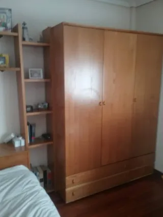 Armario ropero de madera