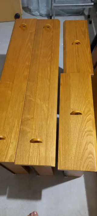 Armario ropero de madera