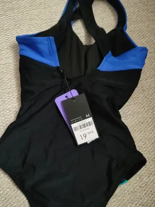 2 Costumi da Bagno Donna Décimas Nero/Blu