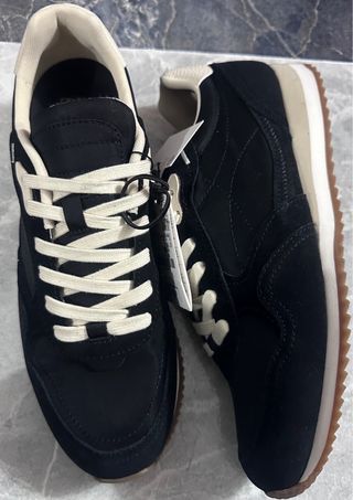 Zapatillas Zara Mujer Talla 40 Negras