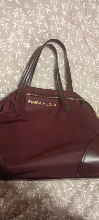 Bolso BIMBA Y LOLA marrón/morado