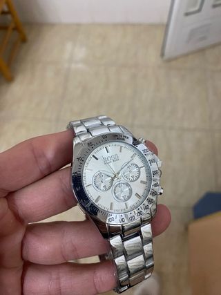 Reloj Hugo Boss Ikon Plata y Blanco