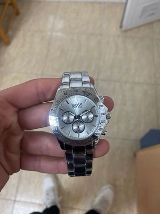 Reloj Hugo Boss Ikon Plata y Blanco