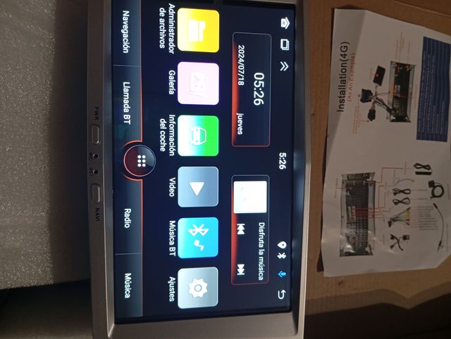 Pantalla MEKEDE 8 Carplay 2+32GB OPEL
