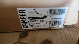 Botas Camper Karst Negras y Turquesa