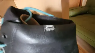 Botas Camper Karst Negras y Turquesa