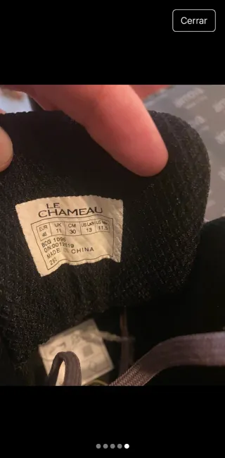 Botas Montaña "Le Chameau" N°46