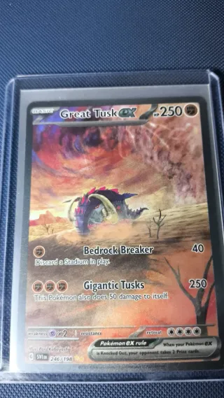 Great Tusk EX SVI 246 Carta Pokémon