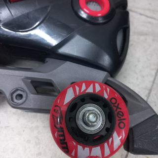 Patines en línea infantiles Oxelo + protecciones.