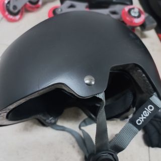 Patines en línea infantiles Oxelo + protecciones.