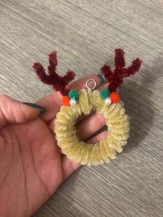 Mini Ghirlanda Natalizia Renna