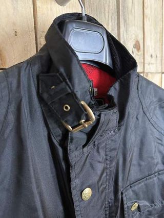 CHAQUETA T-L IMPERMEABLE GARIBALDI NEGRA 2