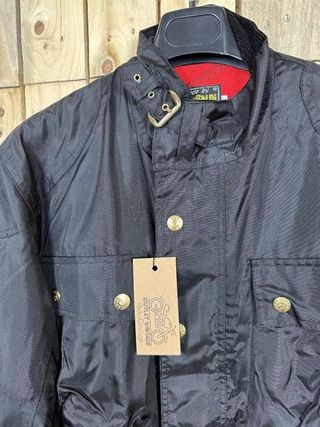 CHAQUETA T-L IMPERMEABLE GARIBALDI NEGRA 2