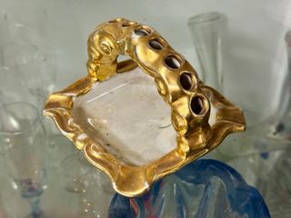 Cenicero Porcelana Limoges Francia Vintage