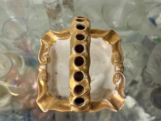 Cenicero Porcelana Limoges Francia Vintage