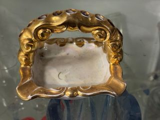 Cenicero Porcelana Limoges Francia Vintage