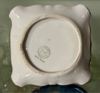 Cenicero Porcelana Limoges Francia Vintage