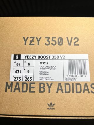 Adidas Yeezy 350 V2 Red Talla 43