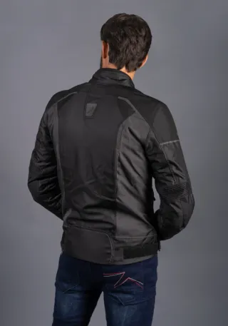 Chaqueta Moto Negra/Gris Talla M sepang LS2
