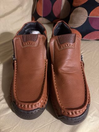 Mocasín Botín Talla 39  Color marrón  SIN USAR