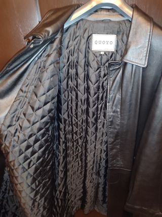 Cappotto in pelle QUOYO taglia 56