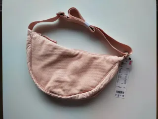 Bolso mini pana Uniqlo rosa