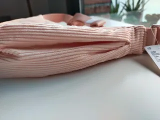 Bolso mini pana Uniqlo rosa