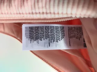 Bolso mini pana Uniqlo rosa