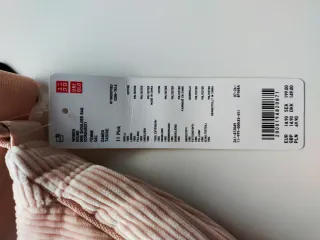 Bolso mini pana Uniqlo rosa