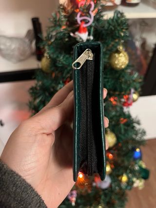 Set manicura 6 en 1 verde y plata