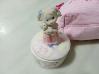 Set Neceser Rosa y Caja Porcelana Niña