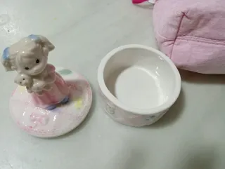 Set Neceser Rosa y Caja Porcelana Niña