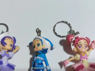 6 llaveros figuras de Ojamajo Doremi vintage