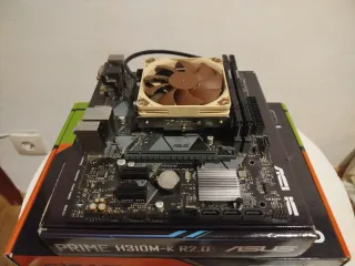 Placa Base ASUS H310M-K + Intel i5 9400 + Noctua
