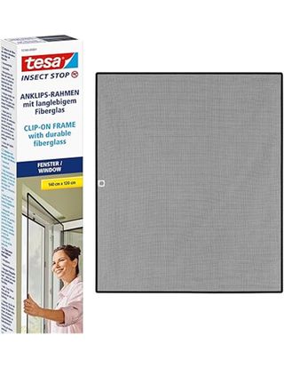 tesa Insect Stop Clip On - Mosquitera de Ventana c
