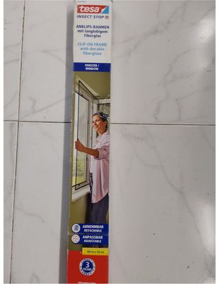 tesa Insect Stop Clip On - Mosquitera de Ventana c