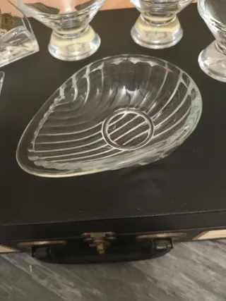 Set Oggetti Vetro Trasparente