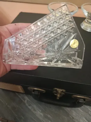 Set Oggetti Vetro Trasparente