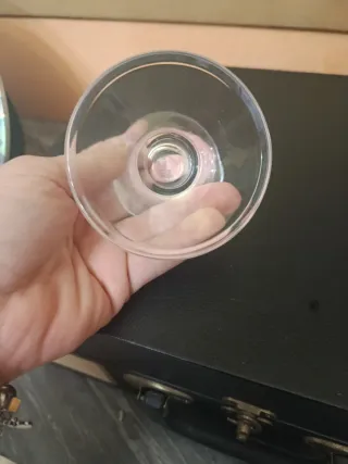 Set Oggetti Vetro Trasparente