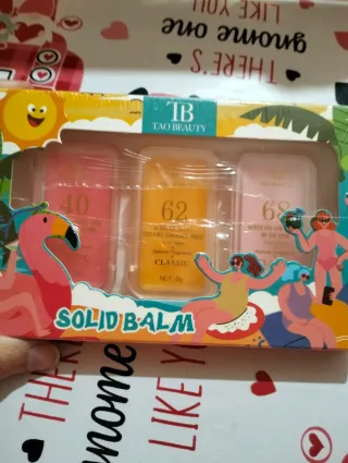 Set 3 Bálsamos Sólidos Perfumados Tao Beauty