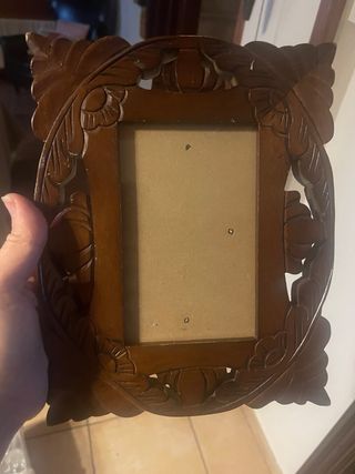 Marcos de fotos madera