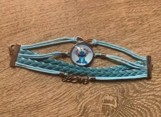 Pulsera de Stitch y 'Love'+colgante (nuevos)
