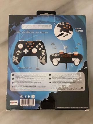 Controller Wired Naruto Shippuden per Switch/PC