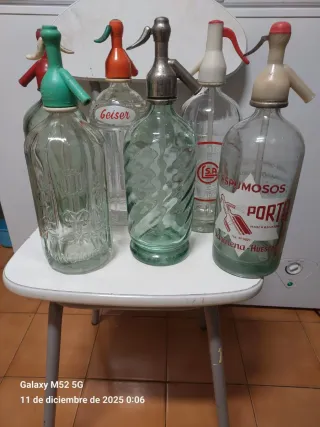 Lote 6 Sifones Antiguos
