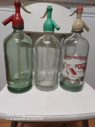 Lote 6 Sifones Antiguos