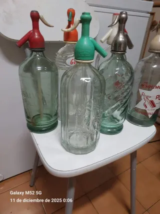 Lote 6 Sifones Antiguos